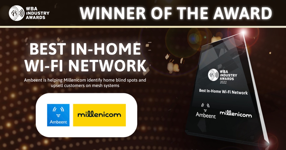 WBA Industry Awards — Best In-Home Wi-Fi Network 2023, with Vodafone